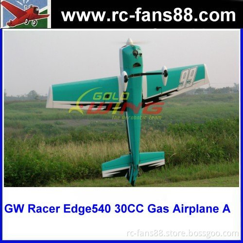 GW Racer Edge540 30CC 75in Gas Powered Balsa ARF RC Airplane A Color